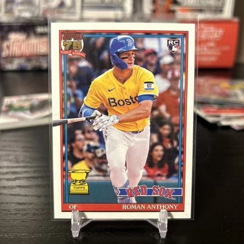 2026 Topps Series 1 - Roman Anthony 75th Anniversary Rookie #T91-71 (RC)