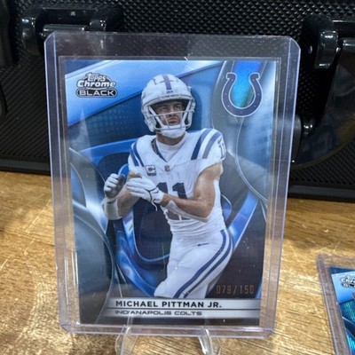2025 Topps Chrome Black Michael Pittman Jr. # 46 /150