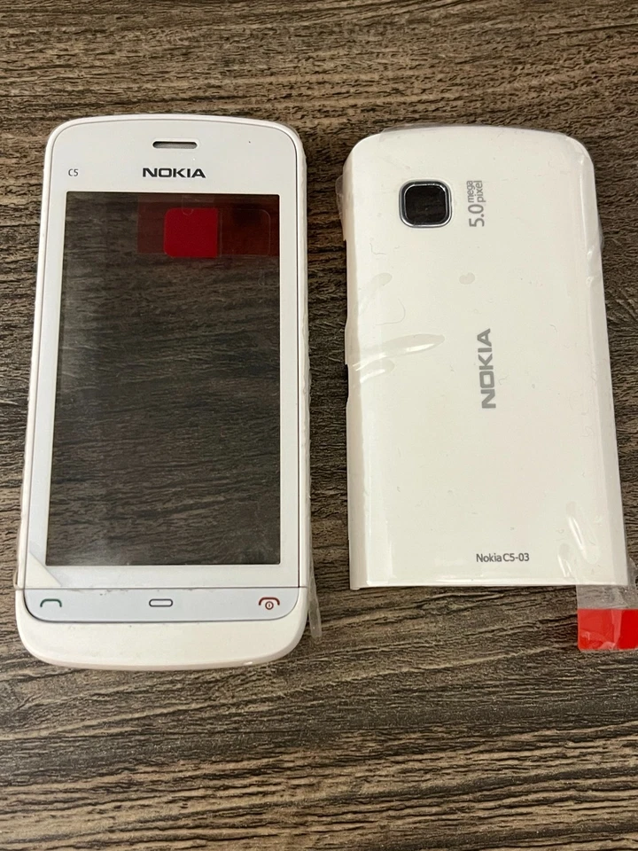 Original Nokia C5-03 Housing Cover white with Digitizer - Image 3 of 4