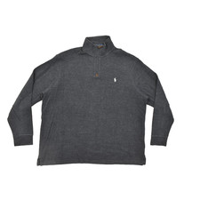 Polo Ralph Lauren Big  Tall Quarter-Zip Pullover Sweater Size XXL Estate Rib
