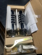 PROGRESSIVE SUSPENSION REAR SHOCKS 412 CRUISER SHOCKS  12.0" Chrome - 412-4234C