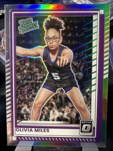 Olivia Miles 2025 Donruss Optic Olivia Miles Holo
