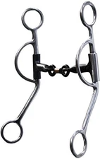 Showman Stainless Steel Sweet Iron Training Snaffle Bit