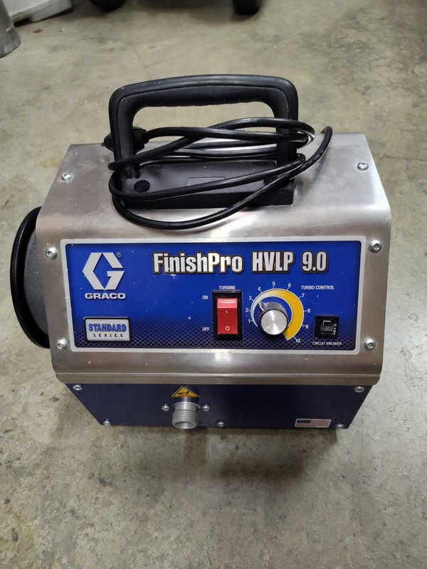 GRACO FINISHPRO 9.0 HVLP  TURBINE, NO HOSE NO GUN💲GOOD BUY💲LOOK