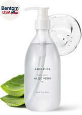 Gel de Aloe Vera Orgánico, Cuidado Después del Sol y Alivio de Quemaduras Solares con Gel de Aloe Vera Puro