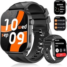 Smart Watch for Men Women Built-in GPS Fitness Tracker, 2.01" HD Touchscreen Ans