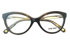 NINE WEST Eyeglasses NW5077 206 Tortoise 51-16-135 with Factory Demo Lenses