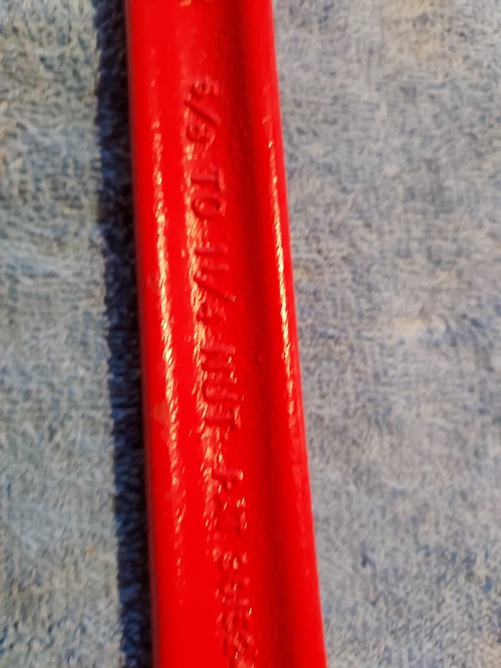 Hex Pipe Wrench By Ridgid, 5/8"-1.1/4" Hex Nut, No.17 - Image 4 of 4