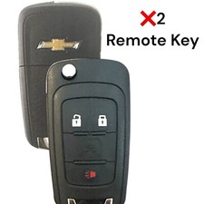 2 For 2011 2012 2013 2014 2015 2016 Chevrolet Equinox Flip Key Remote Car Fob 2 For 2011 2012 2013 2014 2015 2016 Chevrolet Equinox Flip Key Remote Car Fob