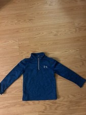 Under Armour Boys size 5 Blue Sweater