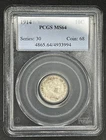 1914 Barber Dime PCGS MS-64 / Silver
