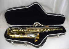 KING SUPER 20 "SILVER SONIC" PRO TENOR SAXOPHONE STERLING NECK  BELL GOLD INLAY