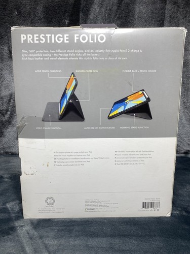 LAUT "Prestige" iPad Pro 12.9" (2018-2021) Folio Standing Protective Case - Picture 3 of 5