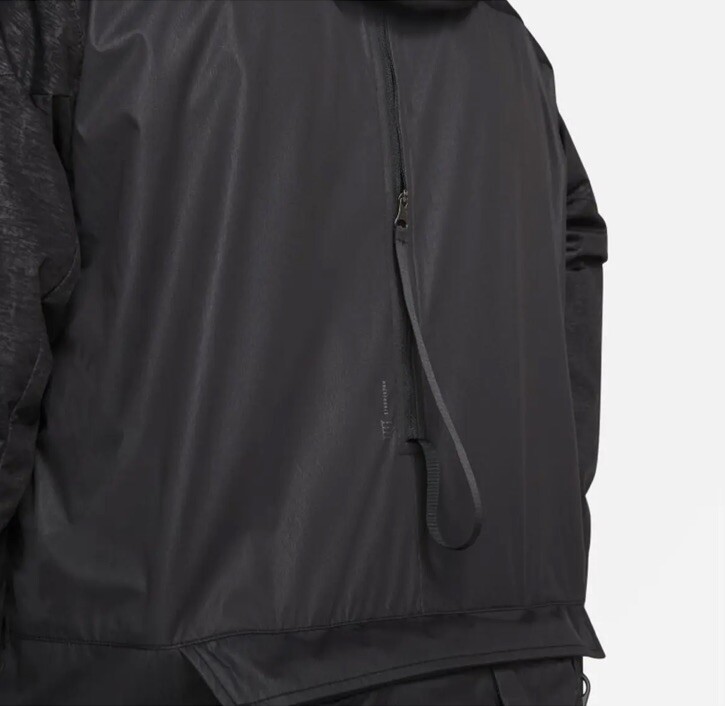 NWT Nike DA0416-010 Men's Pinnacle Shield Running Division Jacket Zip Black L image 4