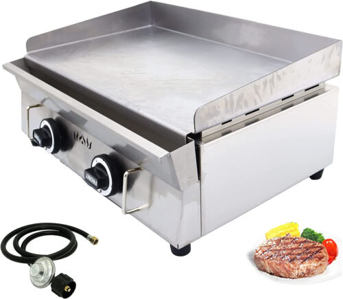 Commercial 2800Pa Grill Griddle LPG Countertop Griddle Flat Top Grill Hot Plate  - Afbeelding 1 van 13