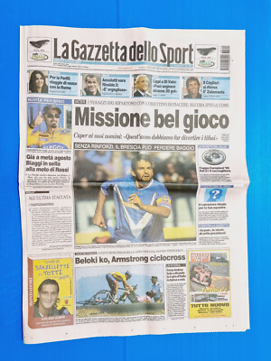 Gazette Dello Sport 9 Janvier 1997 Schumacher Ferrari-Beto Napoli-Deschamps