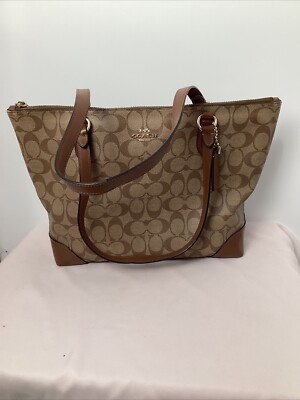 COACH トートバッグ コーチ F29208 COACH コーチ バッグ トートバッグ F29208 ブラウン×ブラック