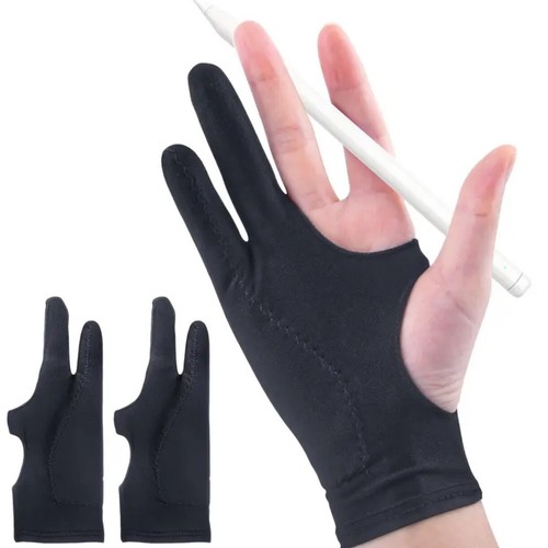 2 Finger Palm Rejection Artist Glove For iPad ,Tablet Graphic Sketching Drawing - Picture 19 of 27