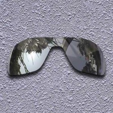 US Silver Titanium Replacement Lenses For-Oakley TURBINE ROTOR Polarized