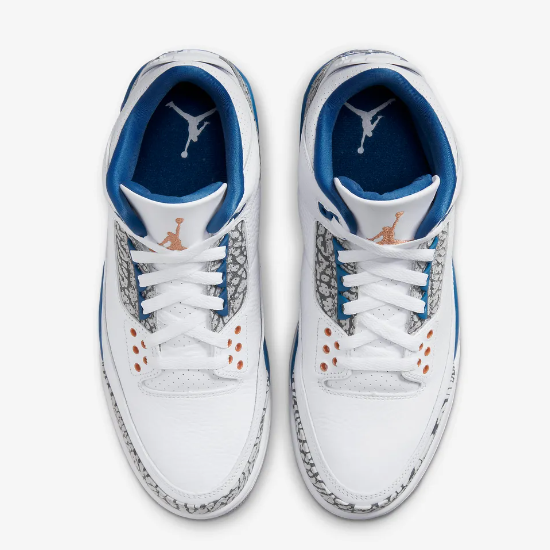 Nike Air Jordan 3 Retro Wizards True Blue Metallic Copper