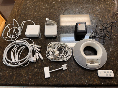 Apple Charger,Cables-85W&60W Mag, Griffin Component, 4 30 Pin USB, JBL SP, Mouse