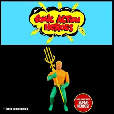 Mego Aquaman Trident Custom For Bent Knee Pocket Heroes 3.75  Figure