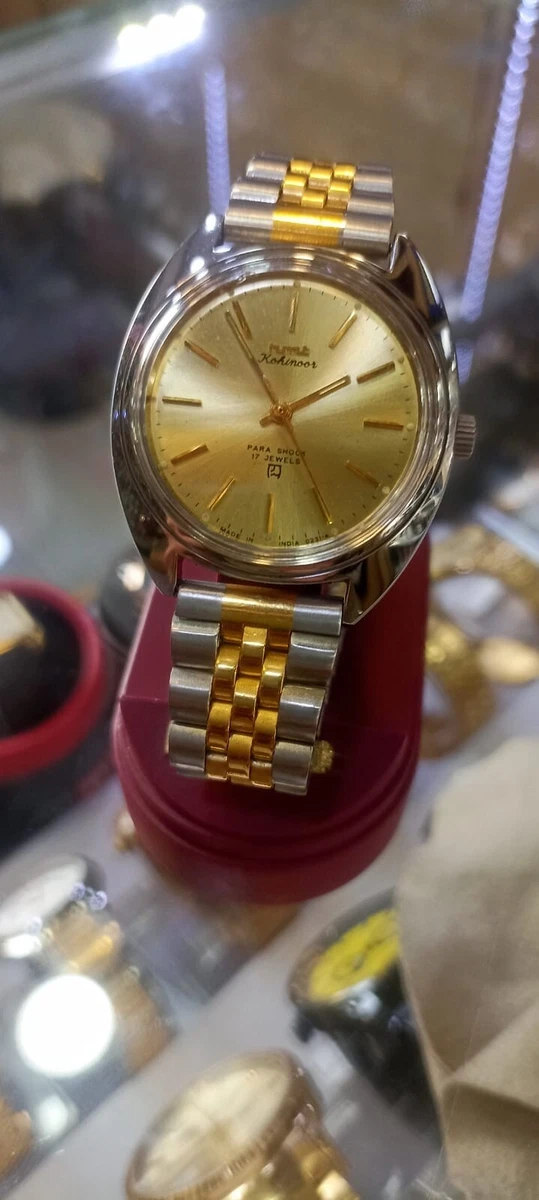 Hmt kohinoor nos new old stock original hand winding watch for men