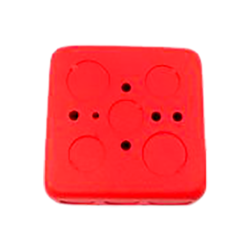 WHEELOCK ECHSG50-FR - Red Grill Plate for E50 Speaker Strobe - Foto 1 di 1
