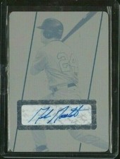 Mike Moustakas 2007 Just Minors Auto #d 1/1 RC Cincinnati Reds