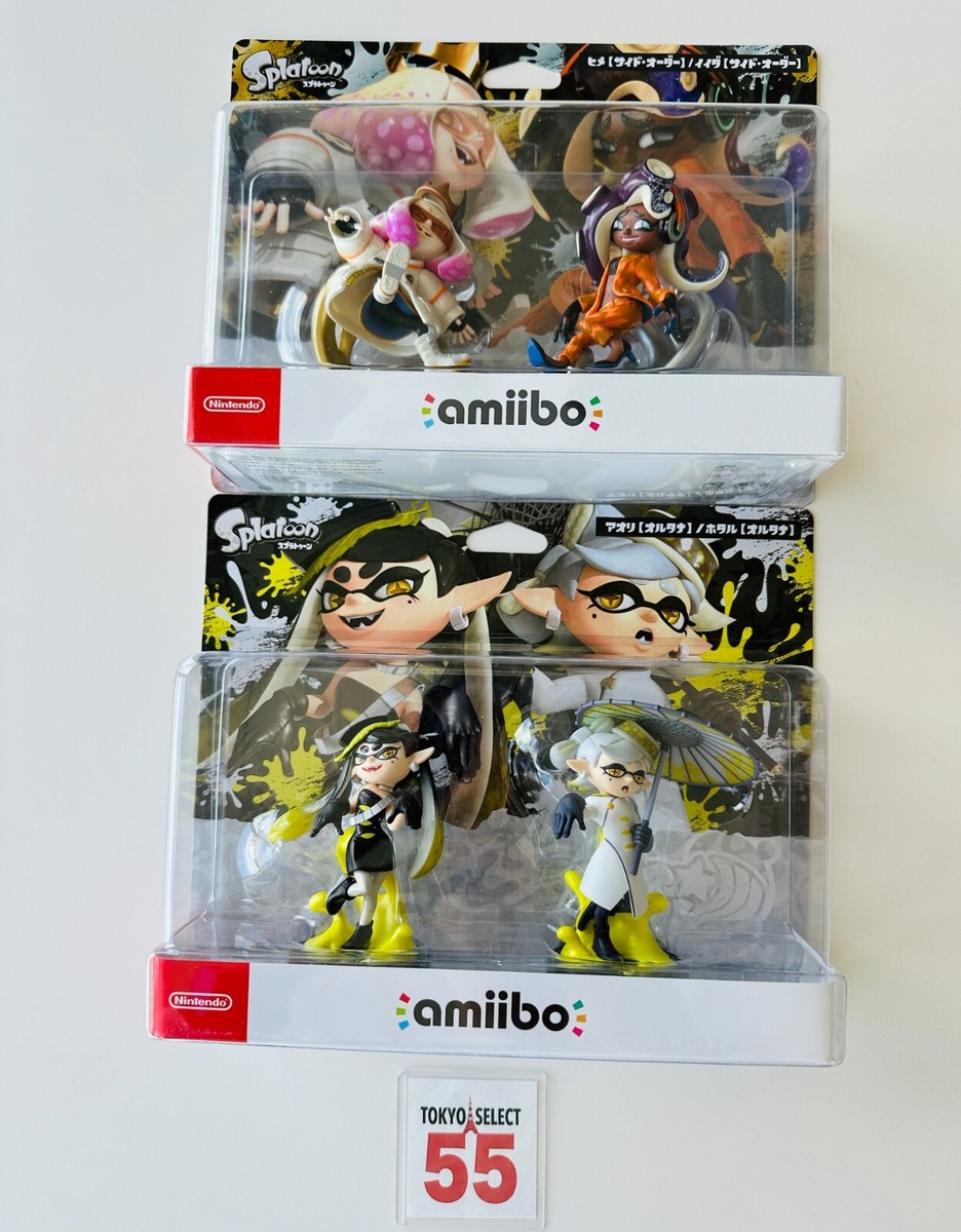 Nintendo amiibo Splatoon Set Squid Sisters & Off the Hook Figures