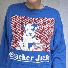 Cracker Jack Brand Vintage Authentic Sweatshirt Adult Large Collectible Retro L
