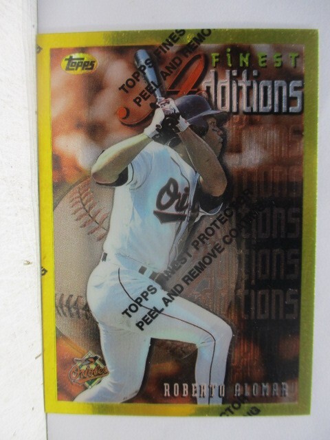 1996 Finest Gold Roberto Alomar Additions #197 NM w/Coating