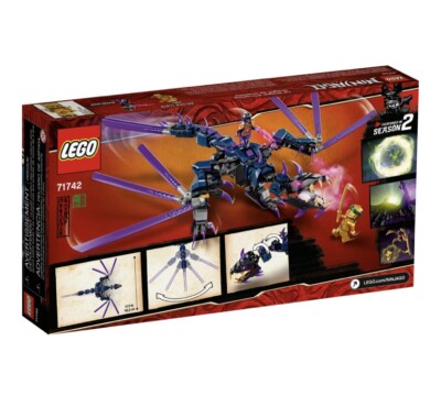 LEGO NINJAGO 71742 Legacy Overlord Dragon Building Kit (372 Pieces