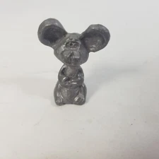 Pewter Figure Mouse Collectible Small Mini Critter