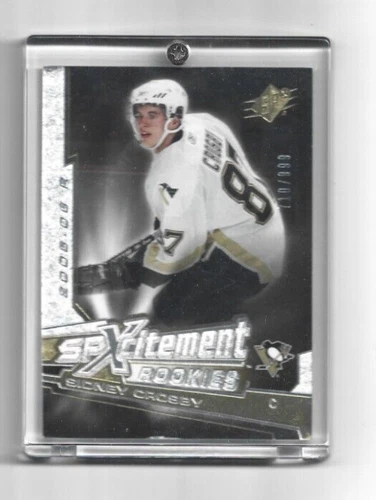 2005-06 UD SPX Sidney Crosby Rookie SPXcitement /999 PXR-SC Penguins Invest Now!