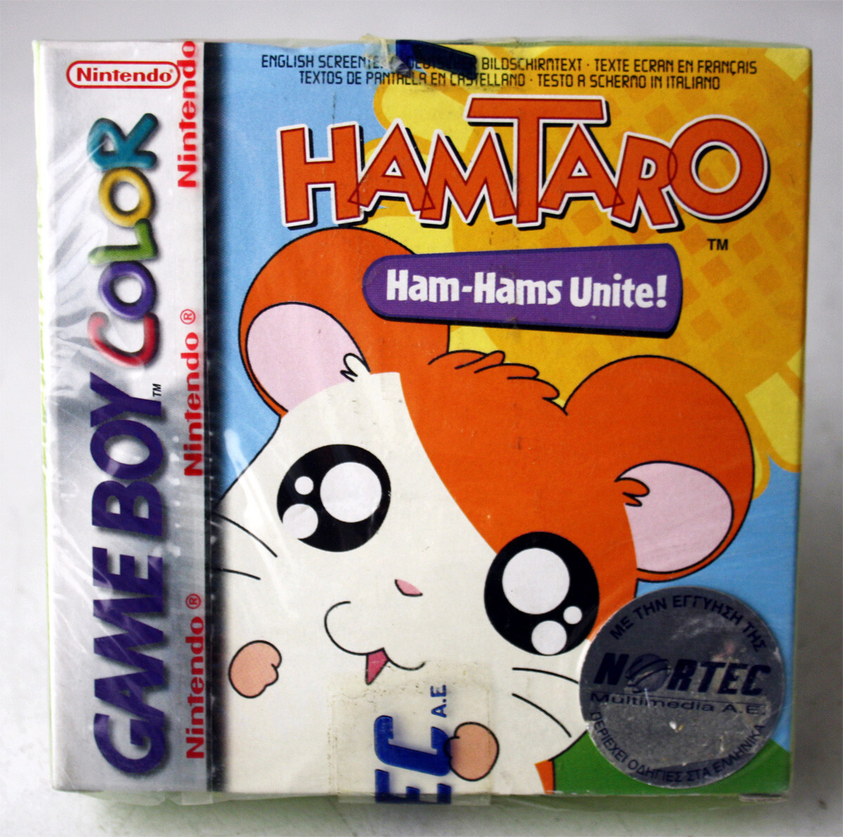 NINTENDO 2003 GAME BOY COLOR HAMTARO HAMS HAMS UNITE NEW RED NINTENDO 2003 GAME BOY COLOR HAMTARO HAMS HAMS UNITE NEW RED