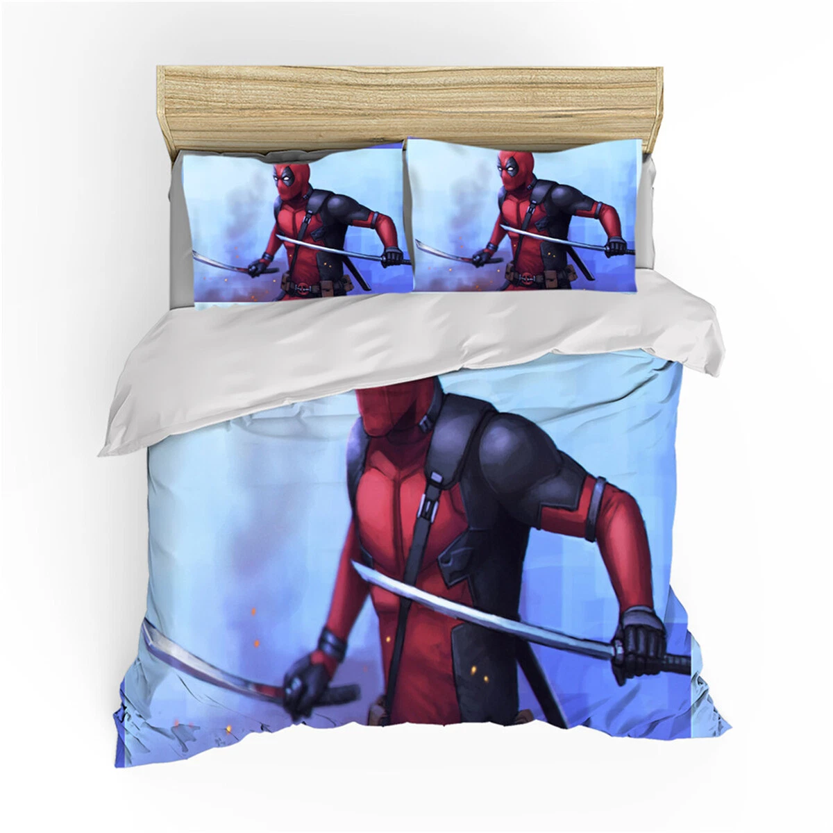 Deadpool Bedding Set, Bedroom Decoration