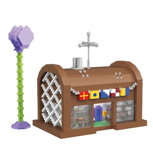 Krusty Krab Ananas-Haus-Ziegel SpongeBob Schwammkopf-Serie Bausteine - Bild 6 von 12