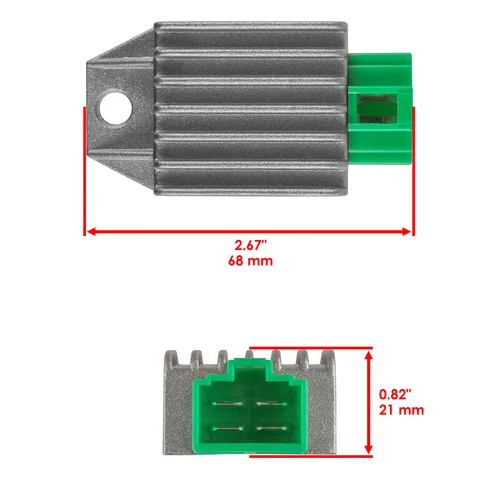 Regulator Rectifier fits Polaris Outlaw 90 2007-2016 / Outlaw 50 2008 2009-2019 - Bild 2 von 7