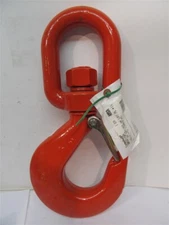 Campbell Chain 3953115PL, #11, 11 Ton WLL, Swivel Hook w/Latch - Made in USA