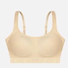 NWT UNDEROUTFIT Comfort Bra 459 Sand Sz XL Adjustable Straps Sealed Bag