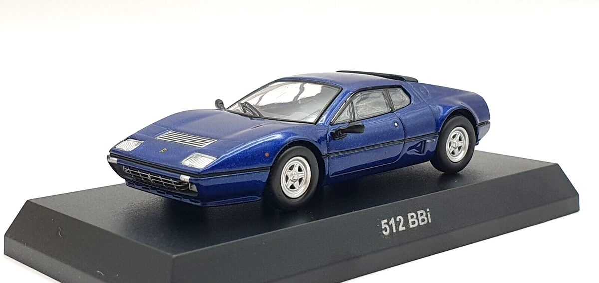 1/64 Kyosho FERRARI 512 BBi BLUE diecast car model | eBay