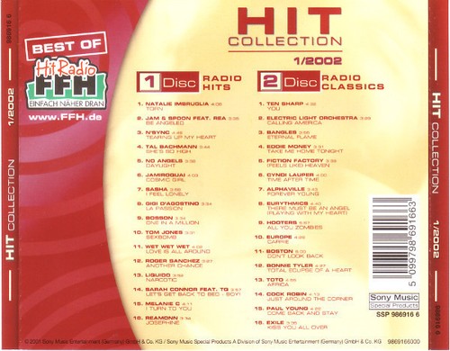 Hit Collection 1 / 2002 - Various - 32 Great Songs / 2 CD VG+ - Picture 2 of 2