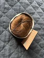 Hair Piece Bun Extension Clip On In Light Brown Straight OneDor