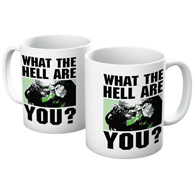 PREDATOR INOFFIZIELLE WHAT THE HELL ARE YOU ALIEN FACE TASSE IN VERSCHIEDENEN FARBEN