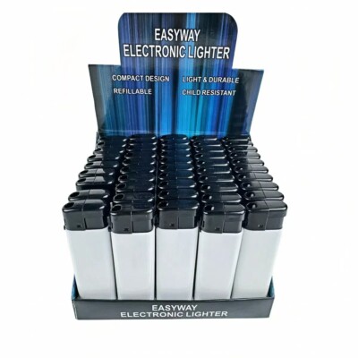 50 PACK Pocket Classic Disposable Cigarette Lighters - Full Standard Size