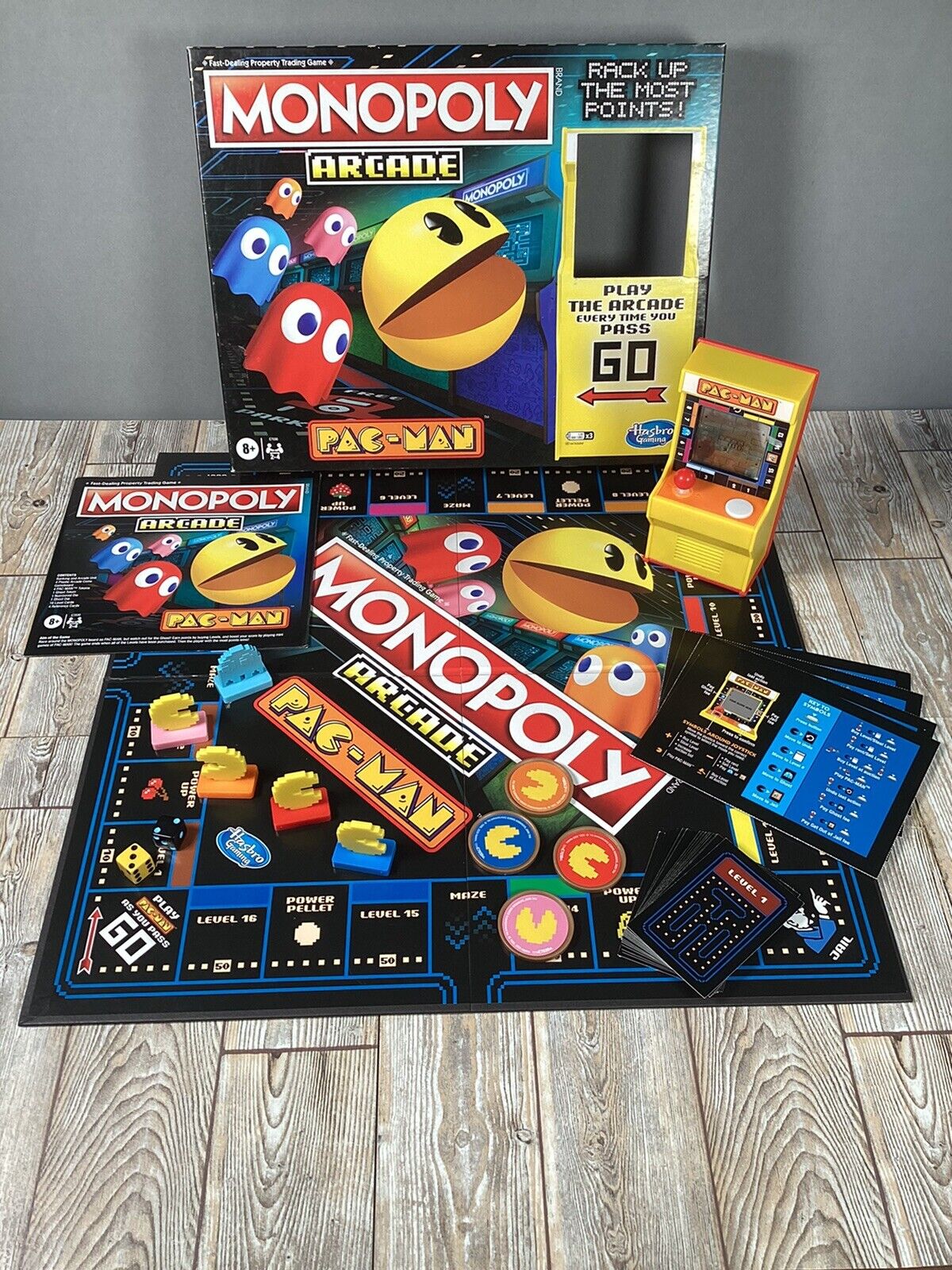 Jogo Monopoly Arcade Pacman - Hasbro E7030