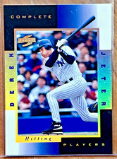 Derek Jeter 1998 Puntuación PAGADORES COMPLETOS "Hitting" Plata #3B Yankees de Nueva York