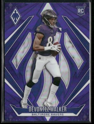 2024 Panini Phoenix #178 Devontez Walker Purple Fade