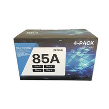 85A Toner Cartridges Compatible for HP 85A CE285A Laserjet Pro Black 4 Pack